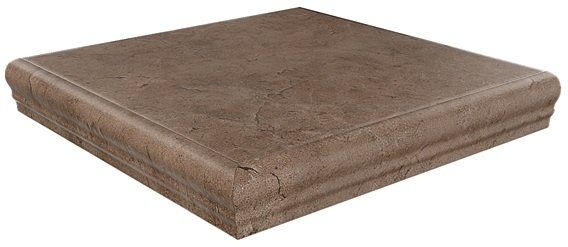 Kerama Marazzi Ступень угловая Фаральони коричневый