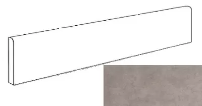 Плинтус Atlas Concorde Italy Dwell Gray Battiscopa Matt A1FC 7.2x60 - фото 1