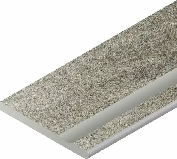 Бортик с выемкой закругленный правый Nordica X2 Silver 30x60 - фото 1