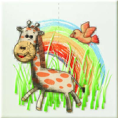TUBADZIN Pastel Safari 2 декор 20x20