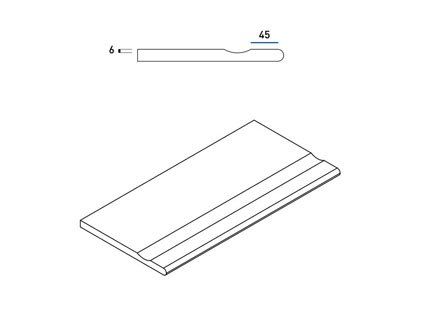 Italon Materia x2 Titanio Bor.30x60 Svasato Round