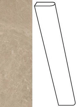 Плинтус Atlas Concorde Italy Marvel Elegant Sable Battiscopa Lapp. AFA9 7.2x60 - фото 1