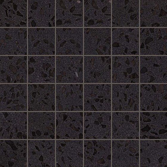 Atlas Concorde Italy Terrazzo Black Mosaico Lappato