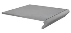 Ступень Kerama Marazzi SG913000NGTF фронтальная Коллиано серый матовый 30x30 - фото 1