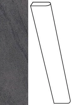 Плинтус Atlas Concorde Italy Marvel Basaltina Volcano Battiscopa Dig. ATE9 4.6x60 - фото 1