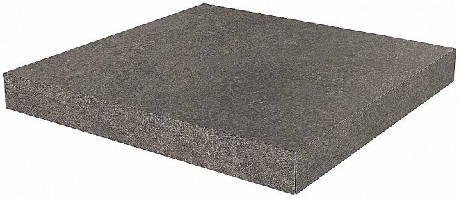 Kerama Marazzi Ступень угловая клееная универсальная Про Стоун антрацит