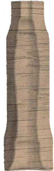 Уголок внутренний Kerama Marazzi SG5264\AGI Монтиони бежевый тёмный матовый 2.4х8 - фото 3