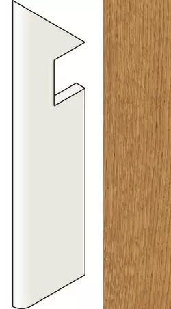 Ступень левая Atlas Concorde Italy Exence Amber Battiscopa Sag.Sx AMBH 7.2x30 - фото 1