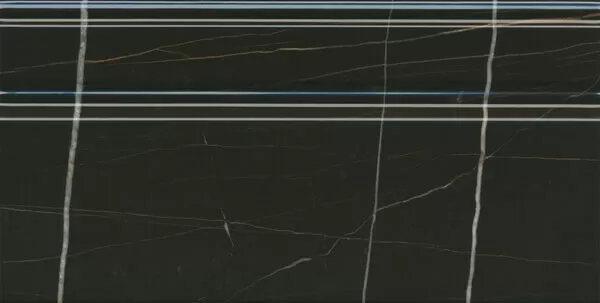 Плинтус Kerama Marazzi FME008R Греппи черный обрезной 20x40 - фото 1