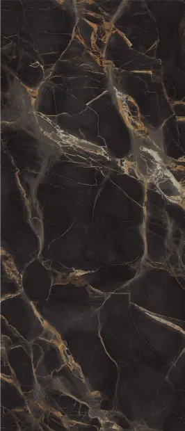 Керамогранит Maimoon Ceramica Слэбс Макабус Голд коричневый 120x280 - фото 1