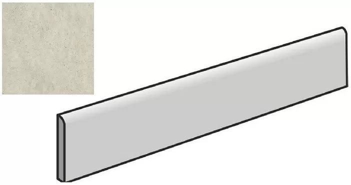 Плинтус Италон SkyLine Snow 7,2x60 - фото 1