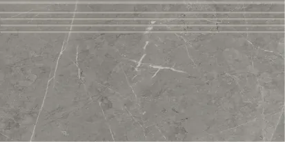 Ступень Керранова Skala Grey K-2202/LR/st01/300x600x10 серый - фото 1