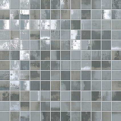 Mosaico Evoque Acciaio Silver 30.5x30.5