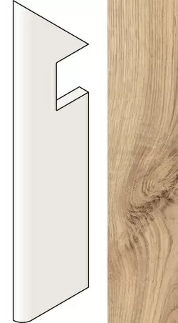 Ступень левая Atlas Concorde Italy Exence Vanilla Battiscopa Sag.Sx AOU2 7.2x30 - фото 1