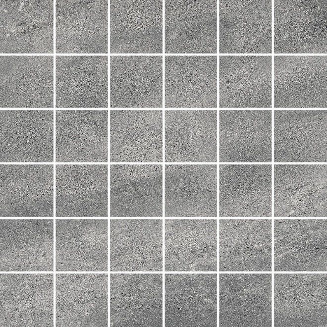 Kerama Marazzi Декор Про Матрикс серый тёмный мозаичный