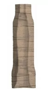 Уголок внутренний Kerama Marazzi SG5264\AGI Монтиони бежевый тёмный матовый 2.4х8 - фото 1