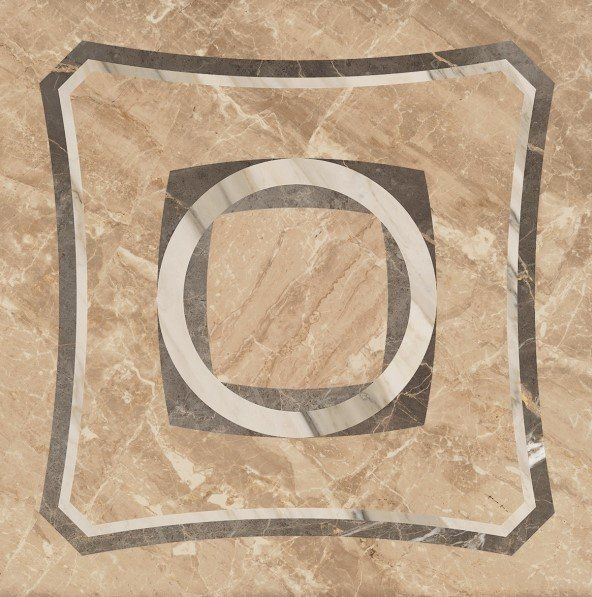 ColiseumGres Portofino Por.beige Ins.intarsio