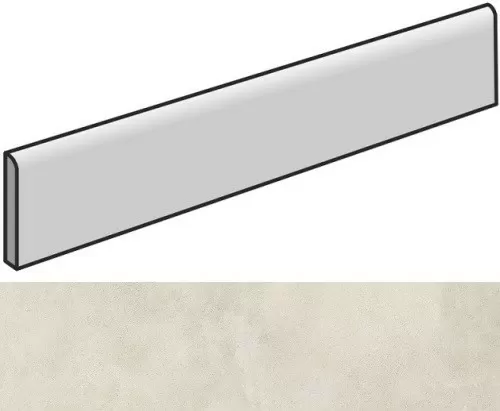 Плинтус Италон Millennium Pure 7,2x80 - фото 1