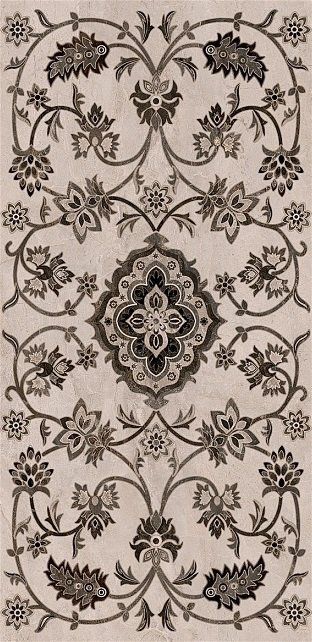 Kerama Marazzi Парнас беж декорированный лаппатированный