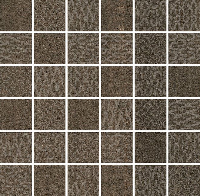 Kerama Marazzi Декор Про Дабл коричневый мозаичный