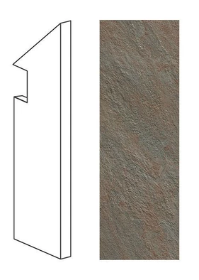 Ступень правая Atlas Concorde Italy Trust Copper Battiscopa Sag.Dx AEAR 7.5x30 - фото 1