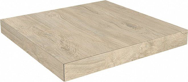 Kerama Marazzi Ступень Сальветти капучино светлый угловая правая клееная