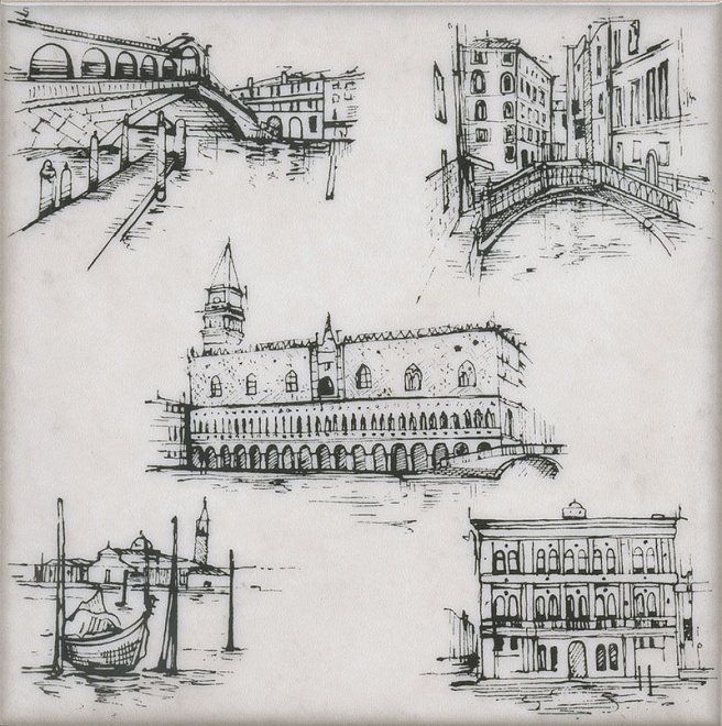 Kerama Marazzi Декор Марчиана Venezia