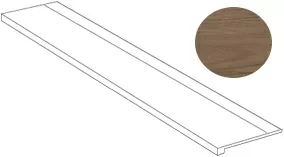 Ступень Atlas Concorde Italy Etic Noce Hickory Scalino AZSH 33x150 - фото 1