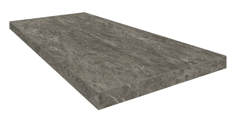 Ступень ColiseumGres Да Винчи Браун угловая правая 620070002305 коричневый 33x60 - фото 1