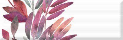 Absolut Keramika Aure Decor Savage Flowers 01 Berenjena