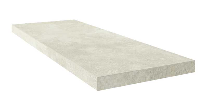 ColiseumGres Malpensa White Scalino Angolare Sx