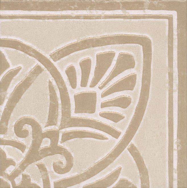 Kerama Marazzi Декор Про Стоун ковёр угол светлый беж