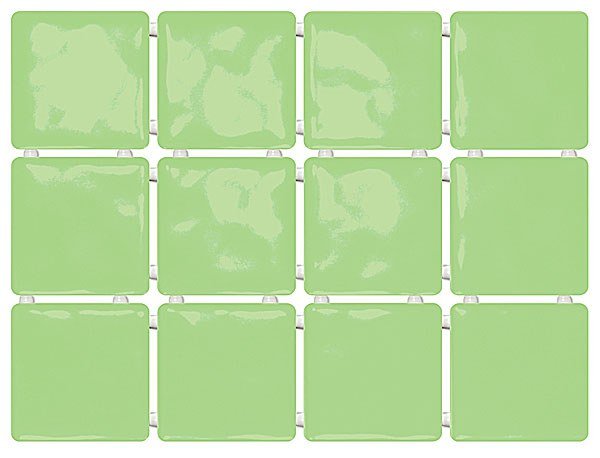 Kerama Marazzi Сезоны зелёный, полотно 30х40 из 12 частей 9,9х9,9