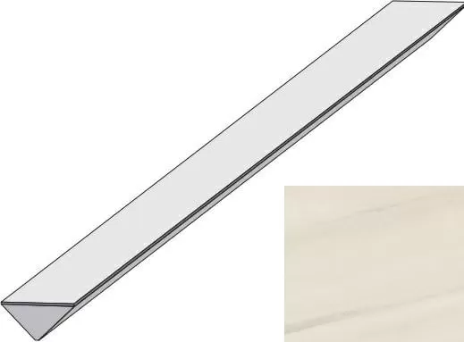 Бордюр Atlas Concorde Italy Marvel Bianco Fantastico Corner LD5B 1.4x50 - фото 1