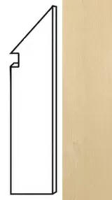 Ступень правая Atlas Concorde Italy Nid Light Battiscopa Sag.Dx A8KV 7.2x30 - фото 1