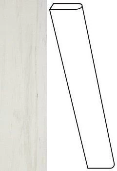 Плинтус Atlas Concorde Italy Marvel Bianco Dolomite Battiscopa Dig. Lapp. ATDE 4.6x60 - фото 1