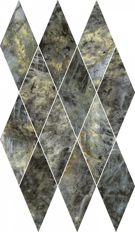 Мозаика Италон Stellaris Мадагаскар Дарк Диамонд 28х48 - фото 1