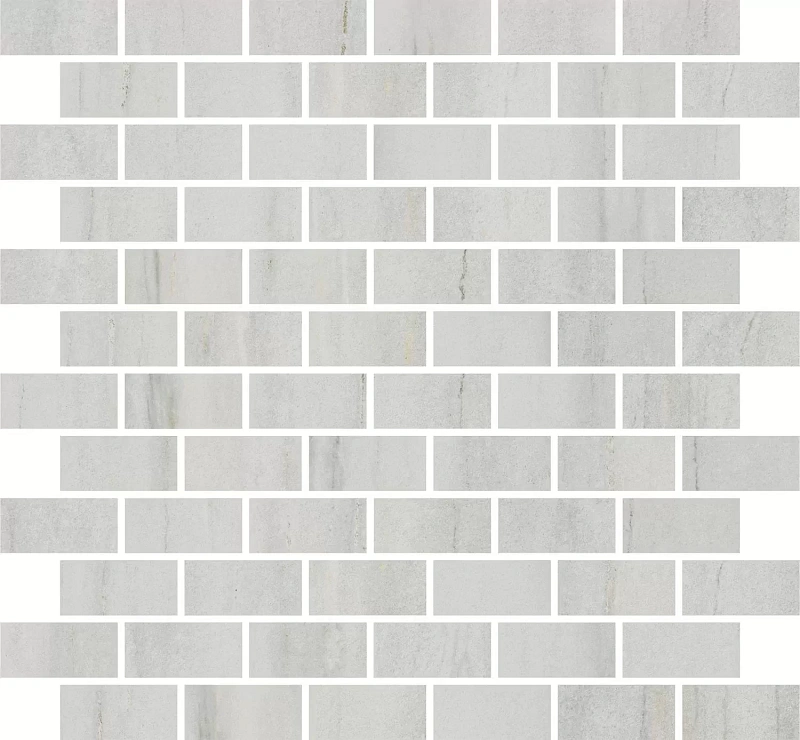 Декор Kerama Marazzi MM13119T Декор Белем серый светлый мозаичный глянцевый 30x32 - фото 1