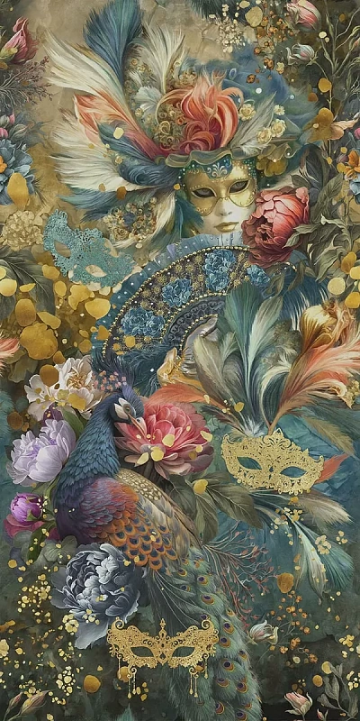 Керамогранит Kerama Marazzi Venezia Ковер Феллини матовый обрезной 119,5х238,9 - фото 1