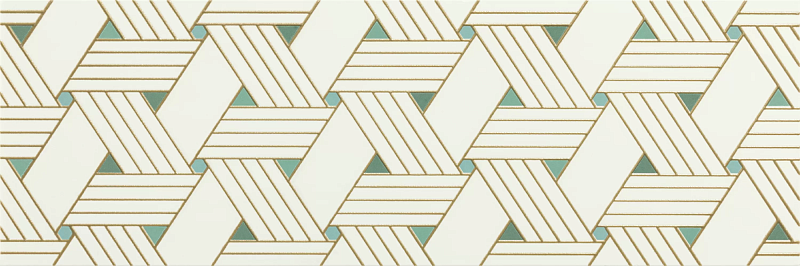 Декор Coliseumgres Lifestyle White Twist 25x75 - фото 1