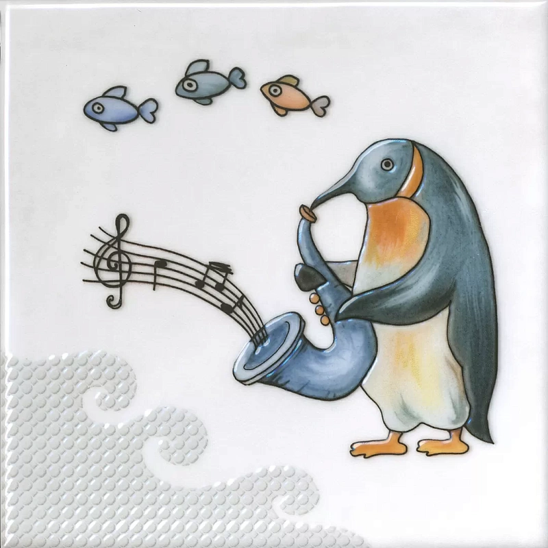 Декор Kerama Marazzi VT\A484\5232 Симфония 5 глянцевый 20x20 - фото 1