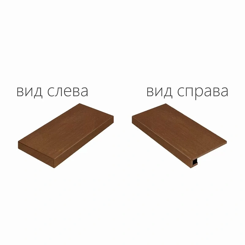 Ступень угловая левая Италон Surface Corten 33x60 - фото 1