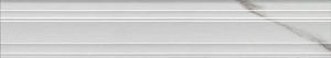 Бордюр Kerama Marazzi Venezia Монте Тиберио белый глянцевый обрезной 40х7,3 - фото 4