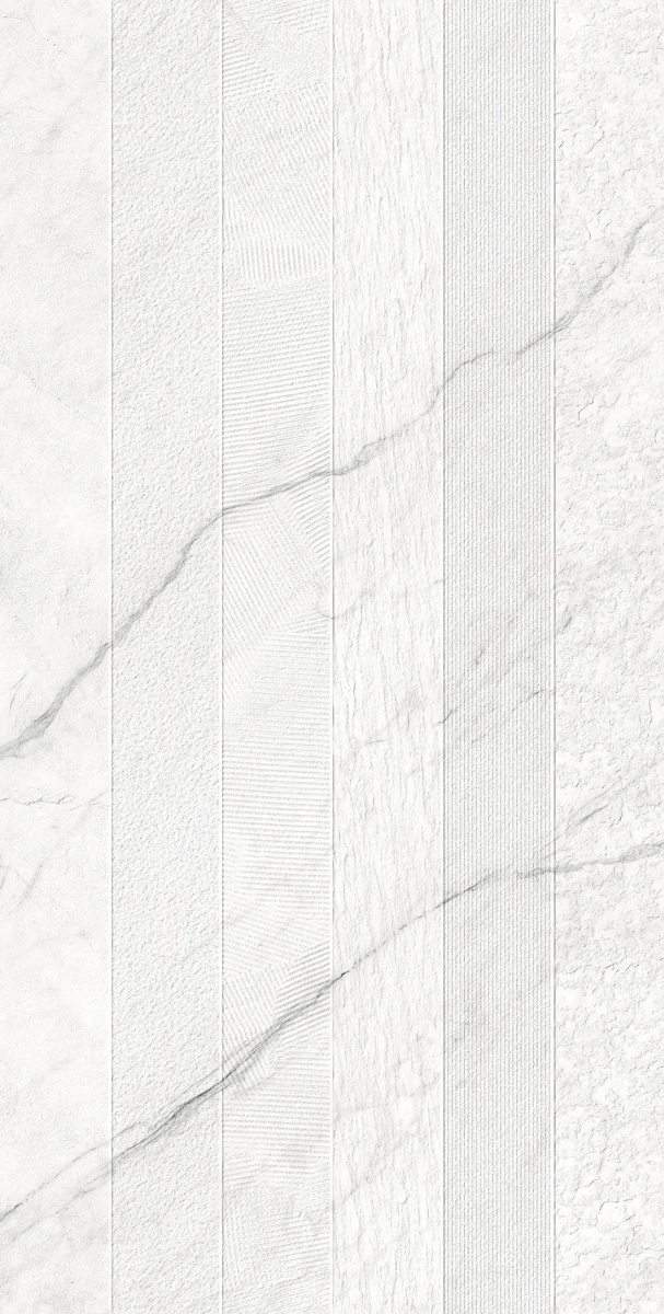 Декор Креанза CZ-GL07-D Montesa White Decor Matt Glossy Ink Punch 80x160 белый - фото 1