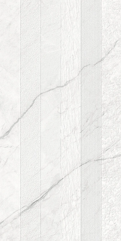 Декор Креанза CZ-GL07-D Montesa White Decor Matt Glossy Ink Punch 80x160 белый - фото 1