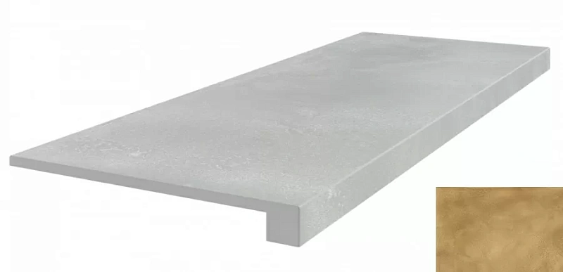 Ступень фронтальная Coliseumgres Линате Голден 33x90 - фото 1