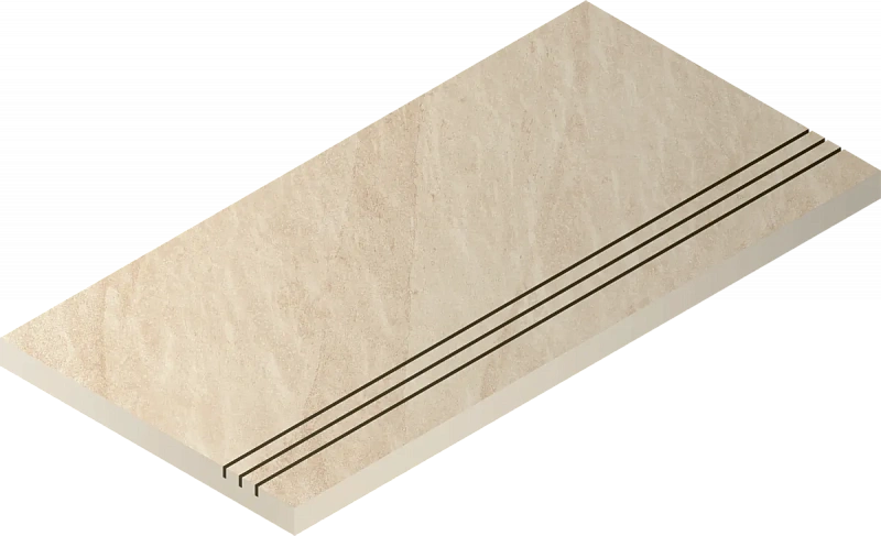 Бортик Италон Материя X2 Магнезио грип 620090001209 бежевый 30x120 - фото 1