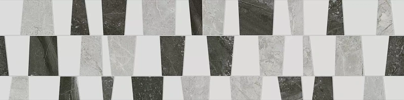 Бордюр Kerama Marazzi Venezia Монте Тиберио 1 глянцевый обрезной 80х19,8 - фото 1