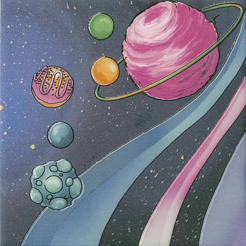 Декор Kerama Marazzi VT\A382\5009 Космос 4 20x20 - фото 1