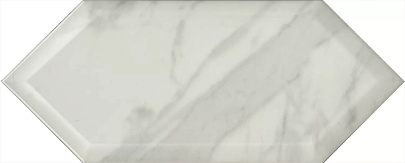 Керамическая плитка Kerama Marazzi Келуш грань белый глянцевый 14x34 35009 - фото 2